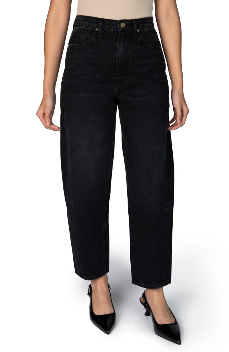 Nelle Atelier The Lily Petite Barrel Leg Jean, Main, color, 