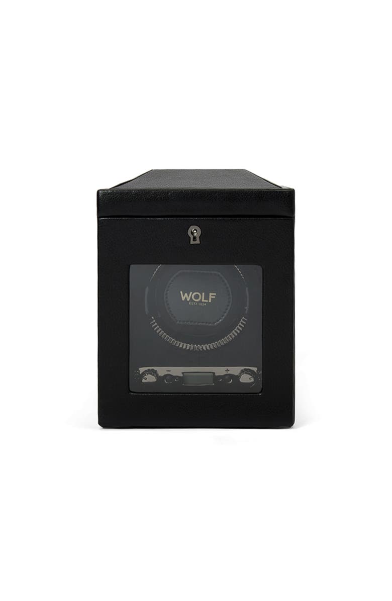 WOLF British Racing Single Watch Winder, Main, color, Black