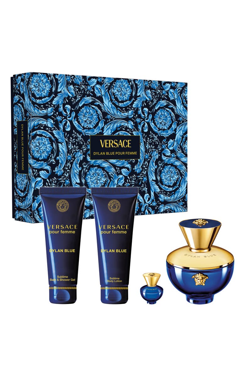 Versace Dylan Blue pour femme Eau de Parfum Spring Gift Set $199 Value, Main, color, 
