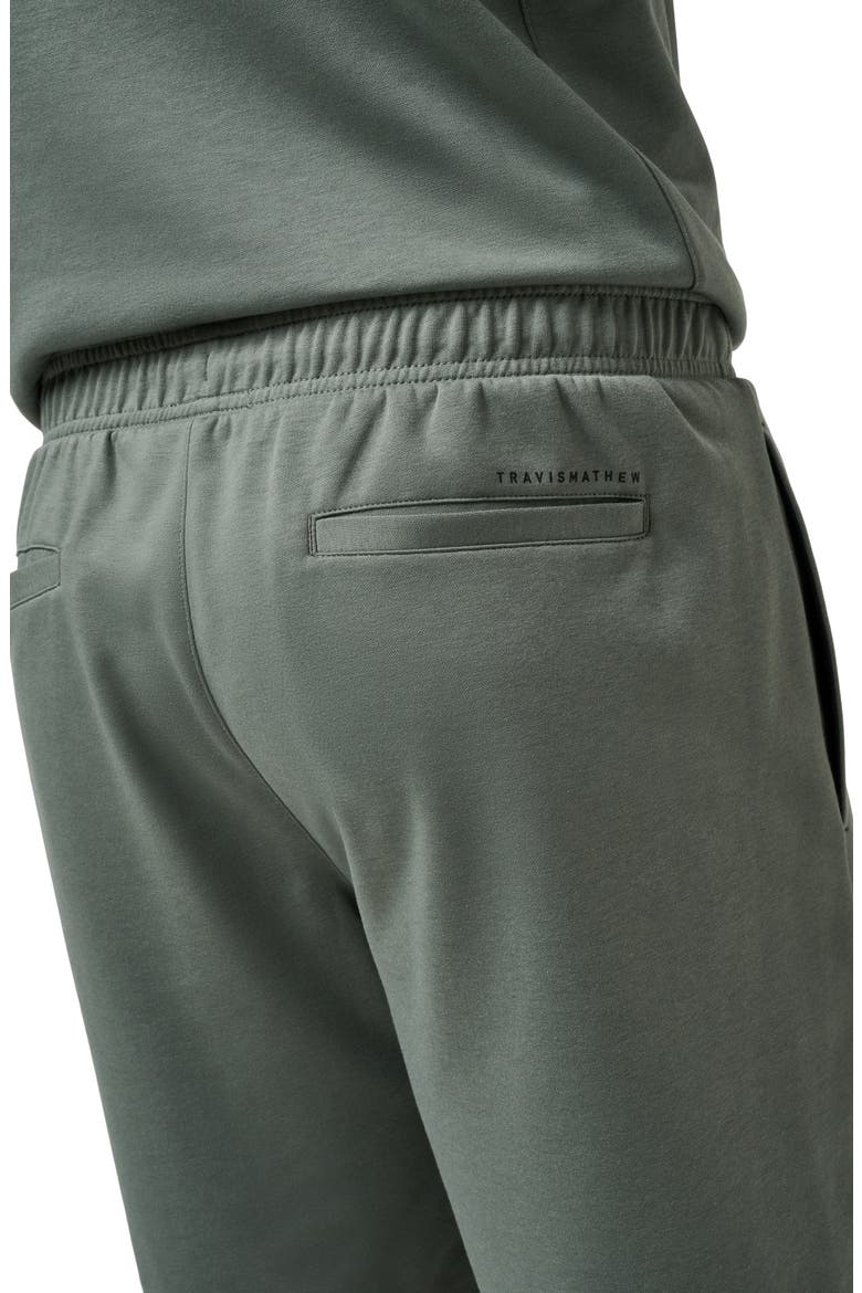 Sideslip Fleece Joggers, Alternate, color, DARK OLIVE