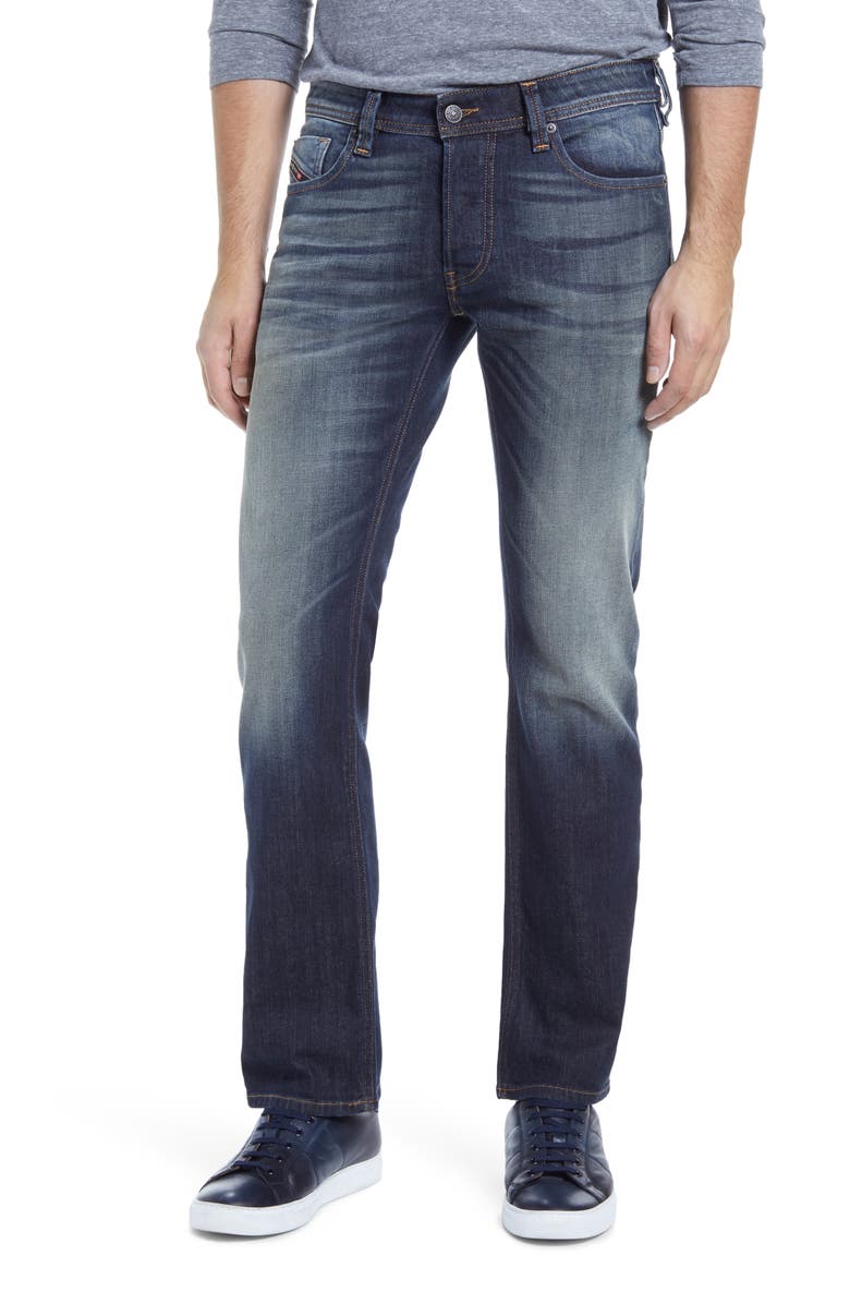 DIESEL<sup>®</sup> Larkee-X Relaxed Fit Straight Leg Jeans, Main, color, 