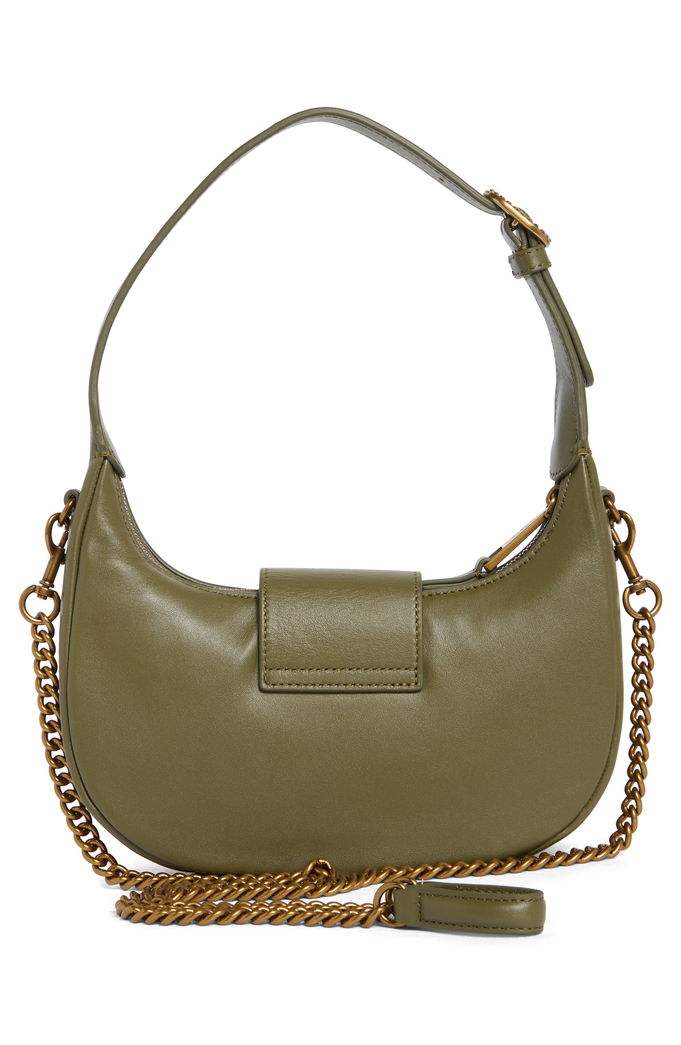 Kurt Geiger London Small Chelsea Hobo Shoulder Bag, Alternate, color, Khaki