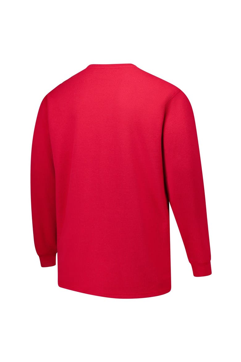 Men's Fanatics Scarlet San Francisco 49ers Big & Tall Thermal Long Sleeve T-Shirt, Alternate, color, Scarlet