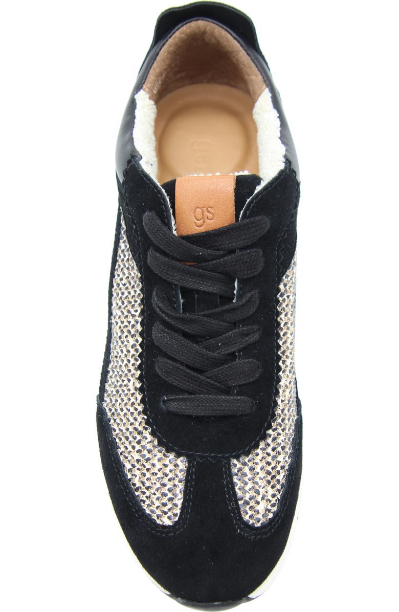 Gentle Souls Juno Sneaker, Alternate, color, Black Leather