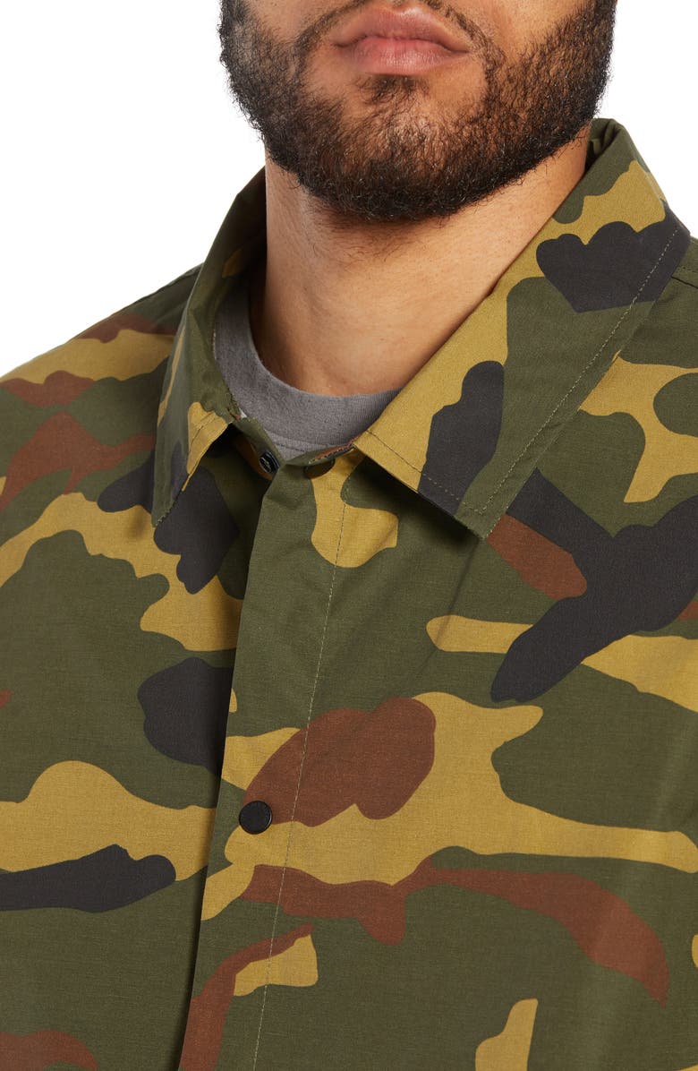 Herschel Supply Co. Camo Coach's Jacket, Alternate, color, 