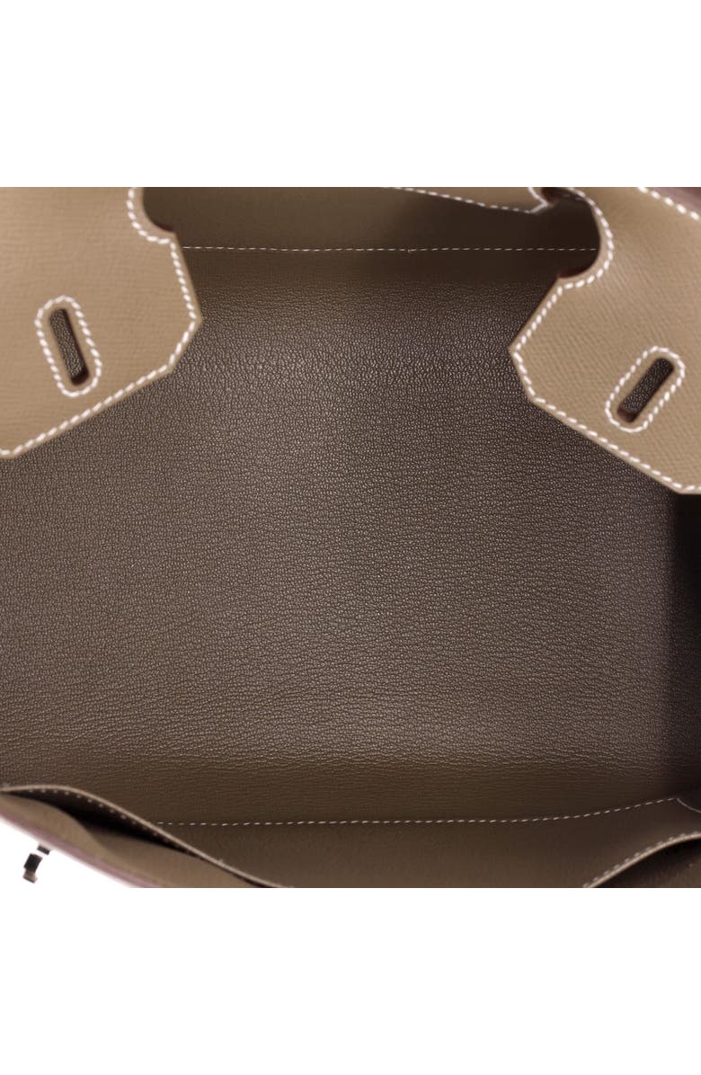 Pre-Owned Hermes Birkin Sellier Bag Grey Epsom with Palladium Hardware 30, Alternate, color,