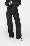 Disturbia Brandi Check D-ring Straight Leg Trouser