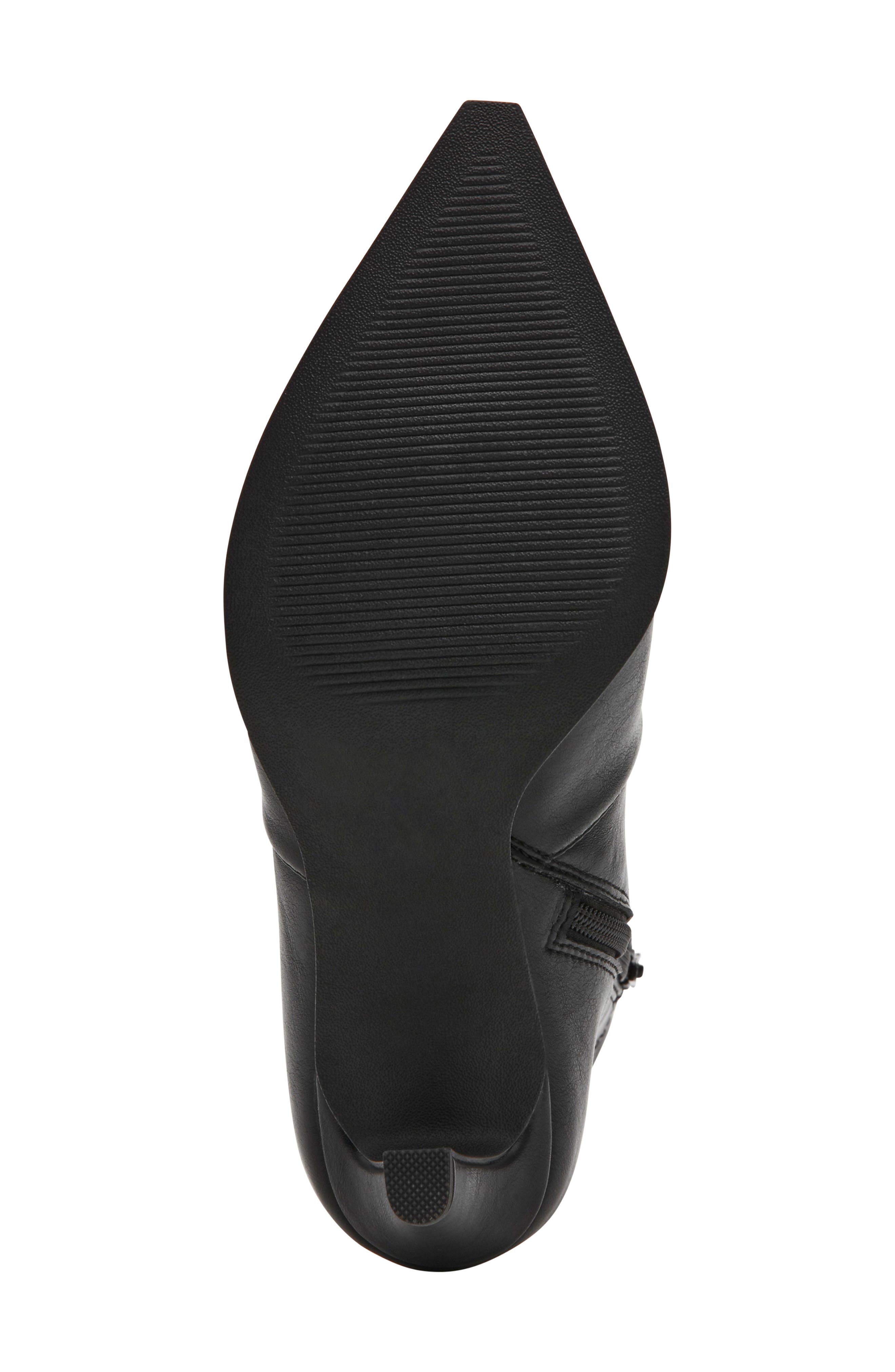 Hearda Pointed Toe Bootie, Alternate, color, BLACK