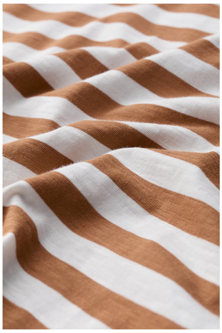 Copseland Stripe Organic Cotton T-Shirt, Alternate, color, SCALLION CHALK BASKET