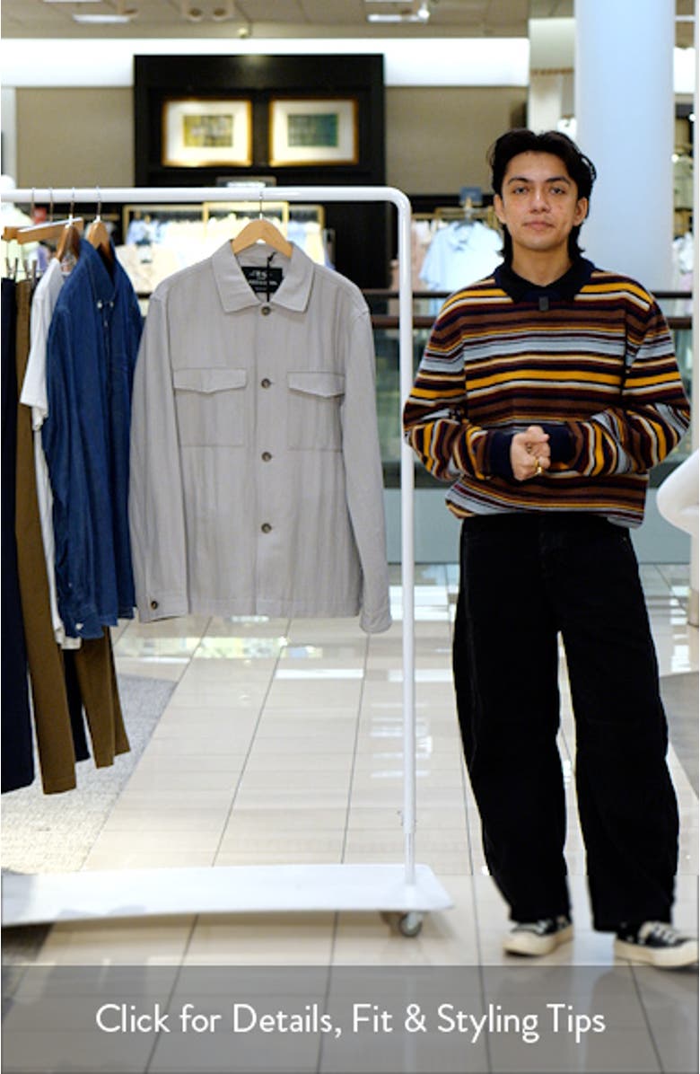 Buckleton Wool Blend Shirt Jacket, sales video thumbnail