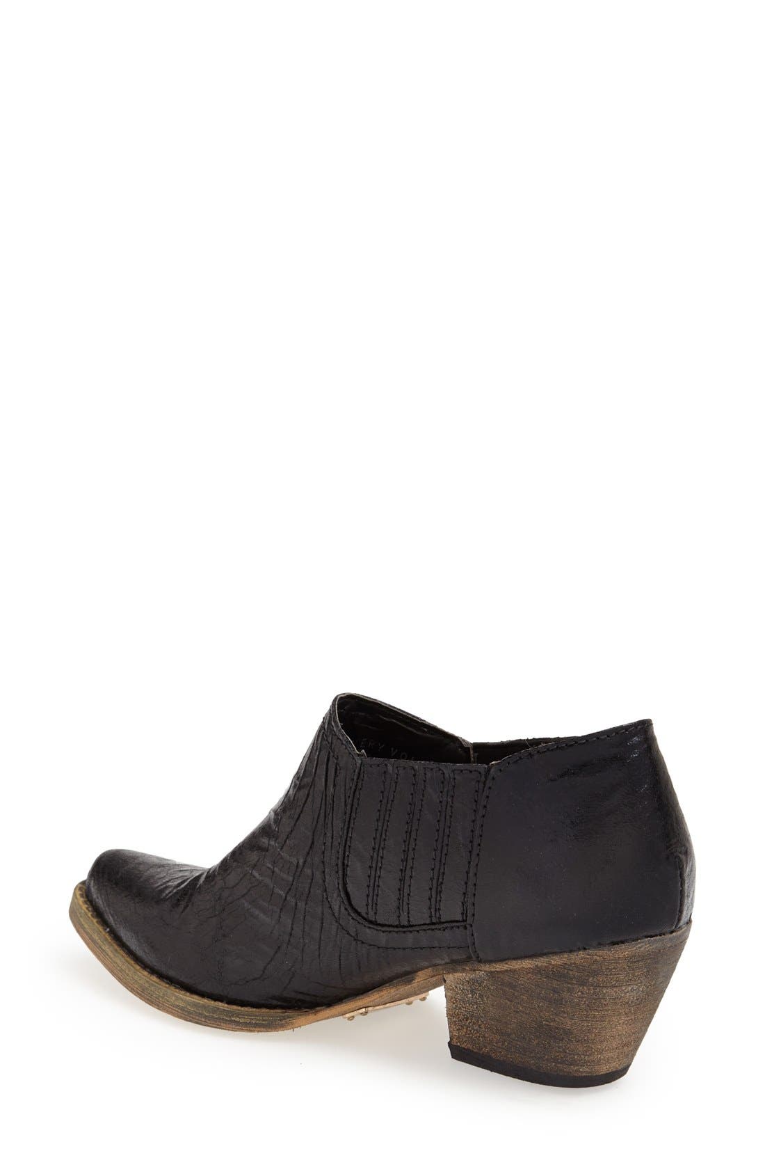 'Canton' Bootie, Alternate, color, BLACK
