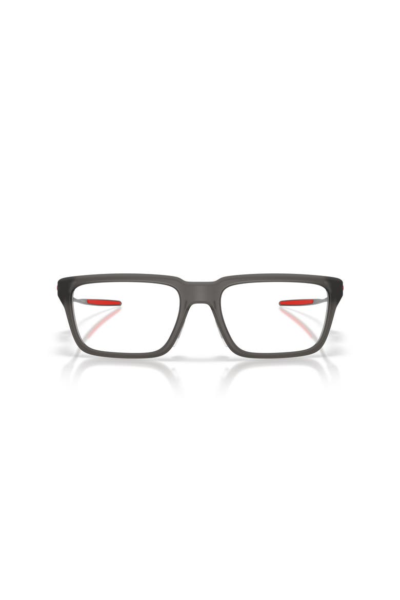 58mm Rectangle optical glasses, Alternate, color, Grey
