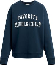 Favorite Daughter Middle Child Graphic Sweatshirt