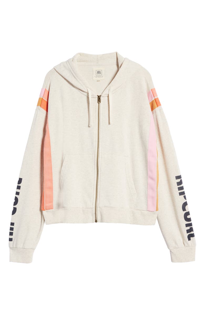 Rip Curl Day Break Cotton Zip Hoodie, Alternate, color, 
