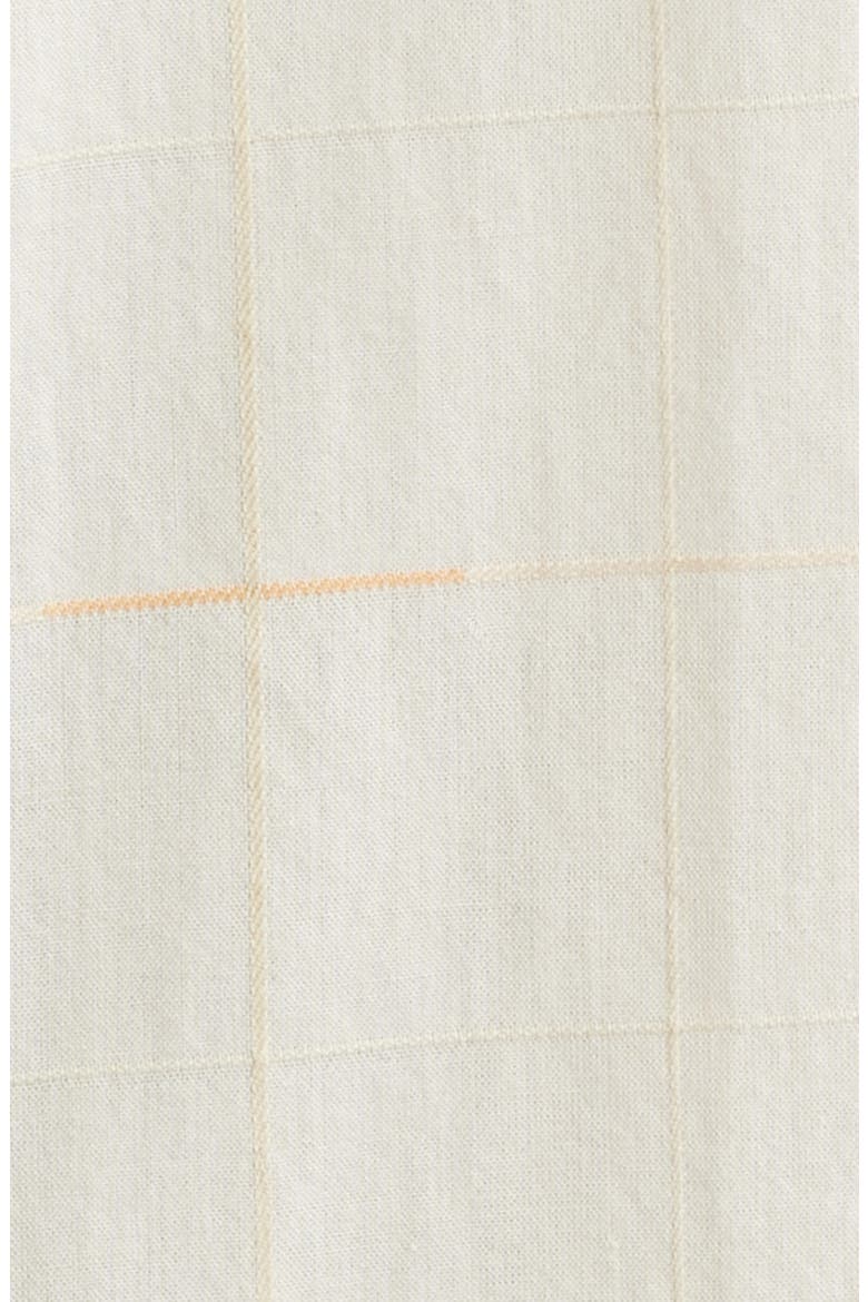 Gonzo Organic Cotton Camp Shirt, Alternate, color, BONE PLAID