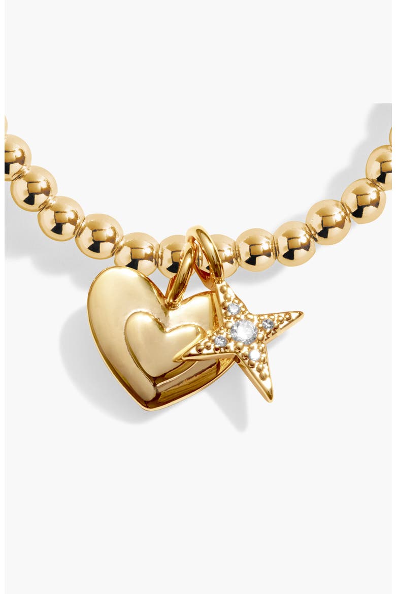 A Little 'Blessed To Have A Mom Like You' Bracelet In Gold-Tone Plating, Alternate, color, Metallic Gold