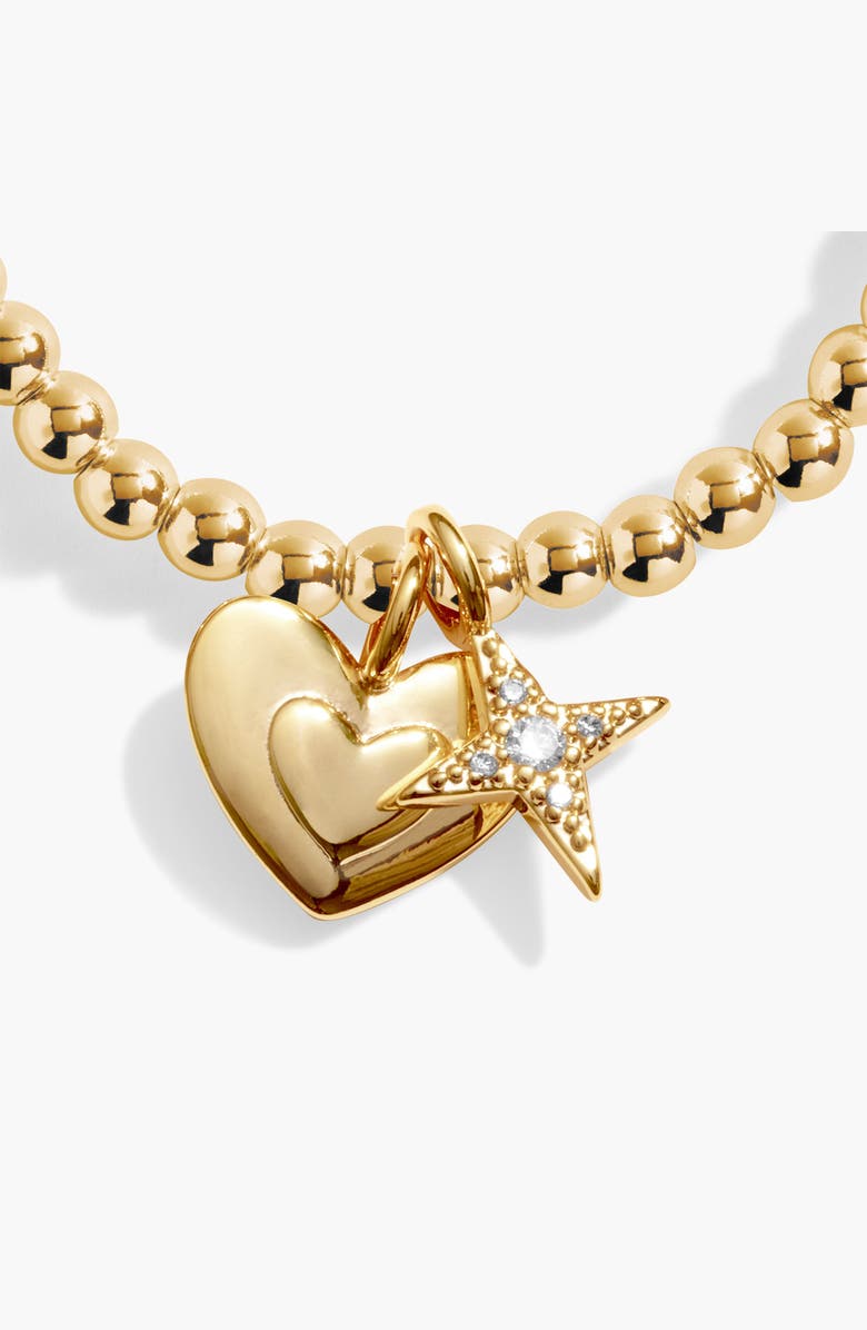 A Littles & Co A Little 'Blessed To Have A Mom Like You' Bracelet In Gold-Tone Plating, Alternate, color, Metallic Gold