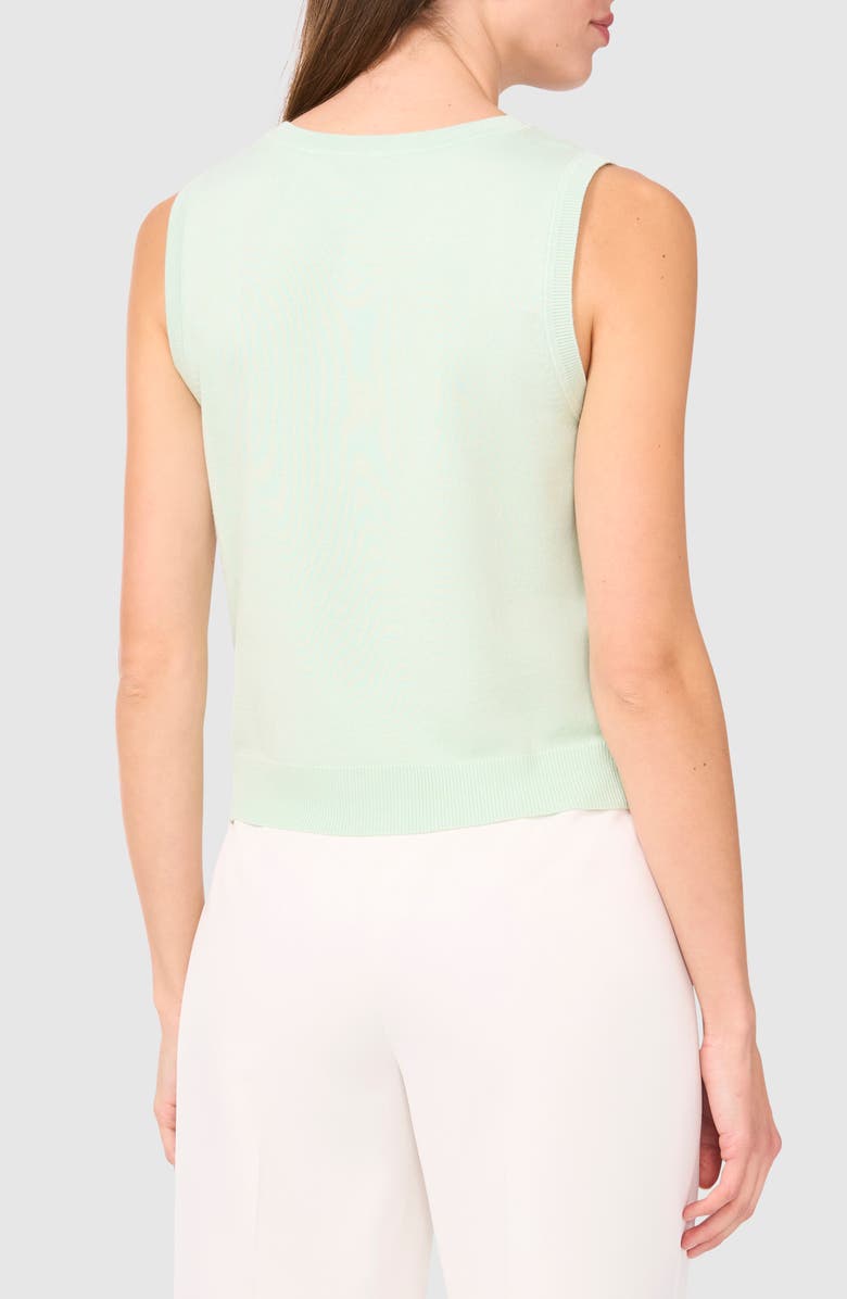 Halogen<sup>®</sup> Crewneck Sweater Tank, Alternate, color, Mint Creme