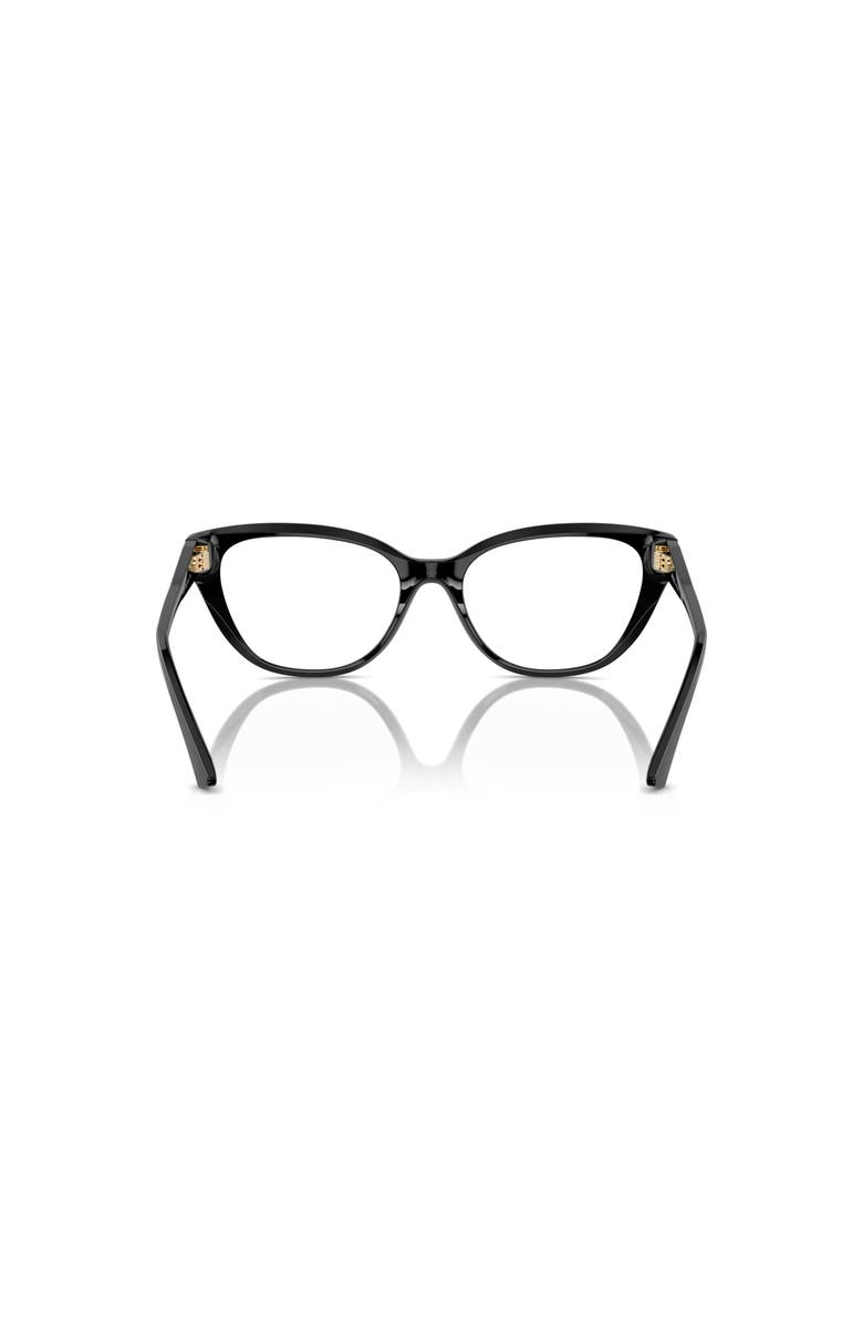 Jimmy Choo 52mm Cat Eye optical glasses, Alternate, color, Black
