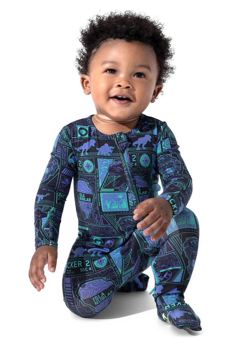 Baby Jurassic Park Tracker Convertible Footie, Alternate, color, Jurassic Park: Tracker