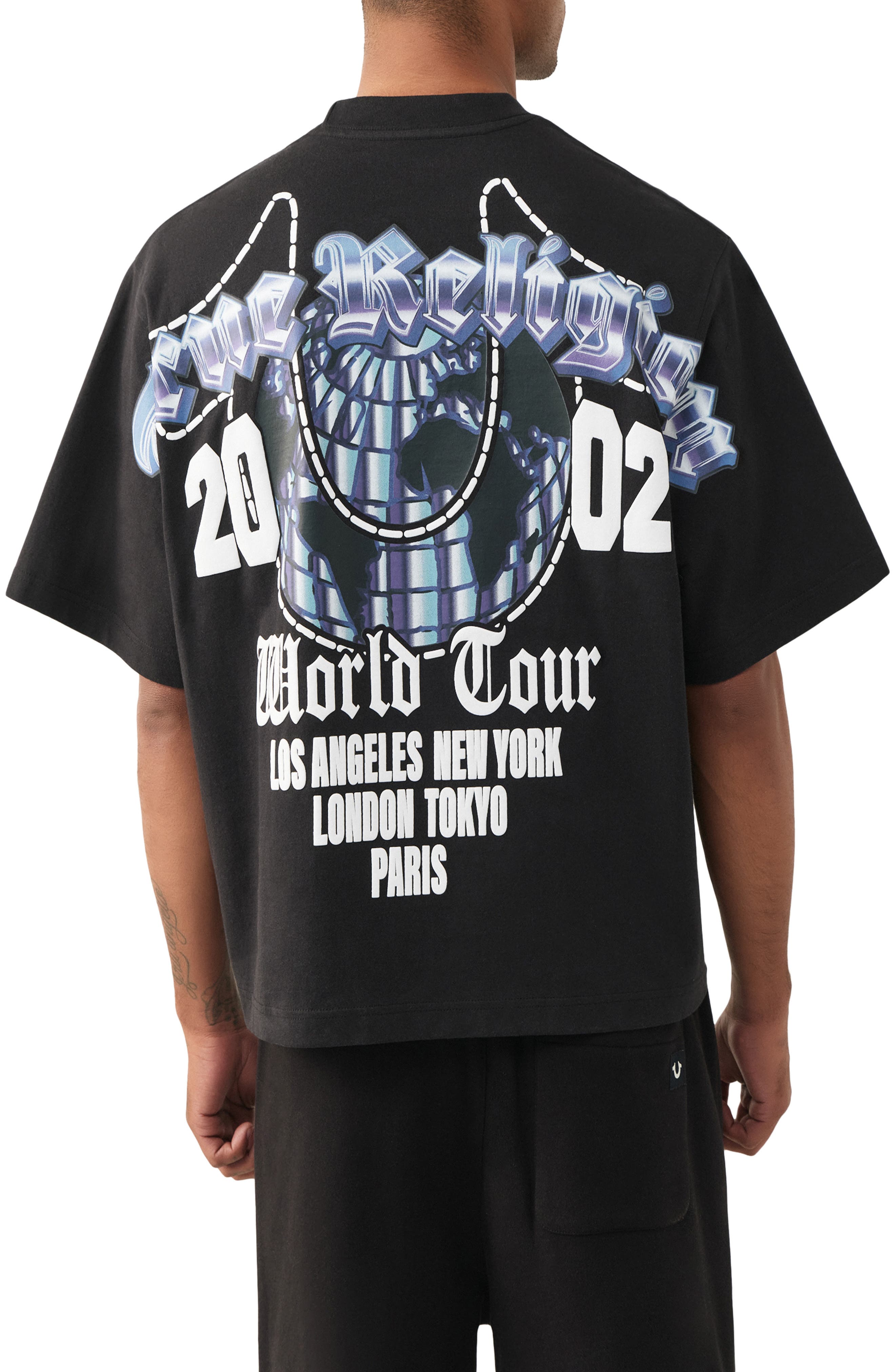 True Religion Chrome Logo Boxy Graphic T-Shirt (Men) | Nordstrom