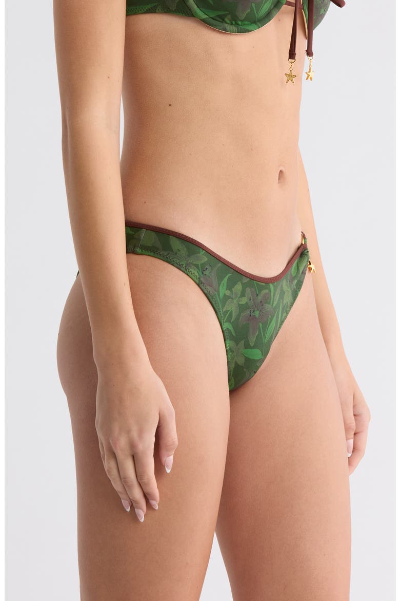 Willow Bikini Bottoms, Alternate, color, GREEN TONAL TROPICAL