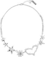 Collina Strada Heart Flame Constellation Necklace