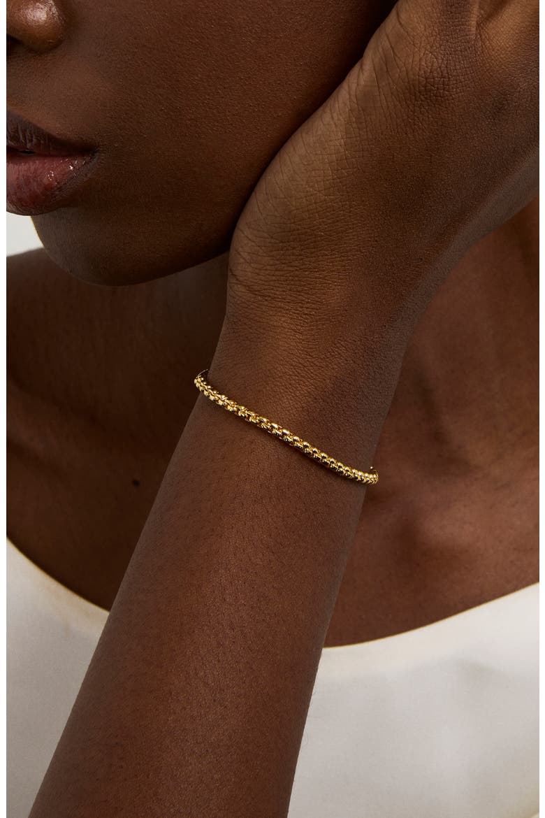 Mini Tokyo Chain Bracelet, Alternate, color, GOLD