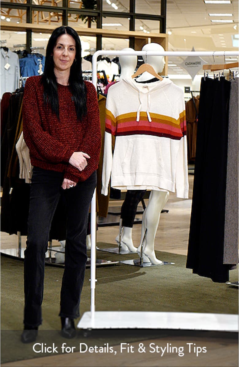 Throwback Organic Cotton & Cashmere Sweater Hoodie, sales video thumbnail