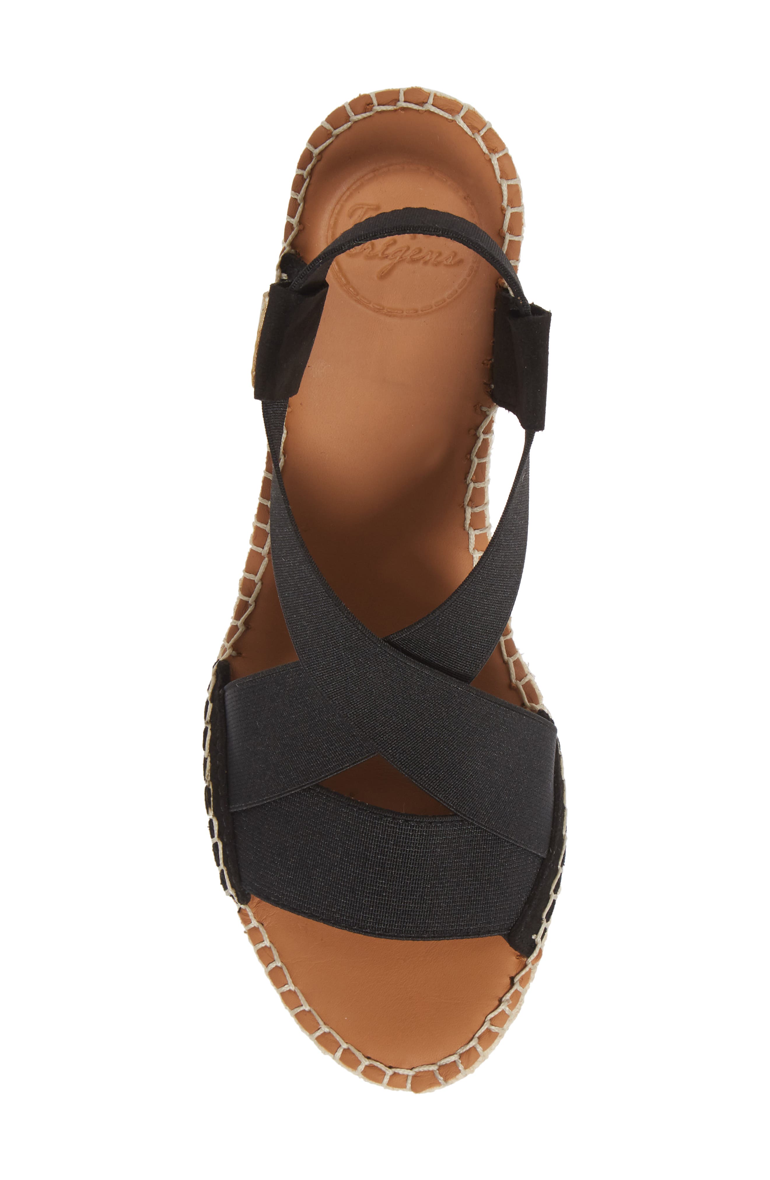 Toni Pons Tina Espadrille Wedge Sandal, Alternate, color, Black Fabric