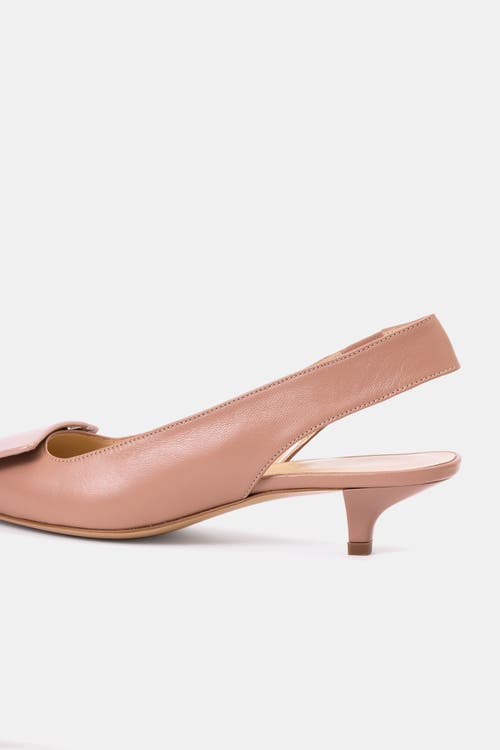 Bells & Becks Livia Pointy Toe Slingback With Tab
