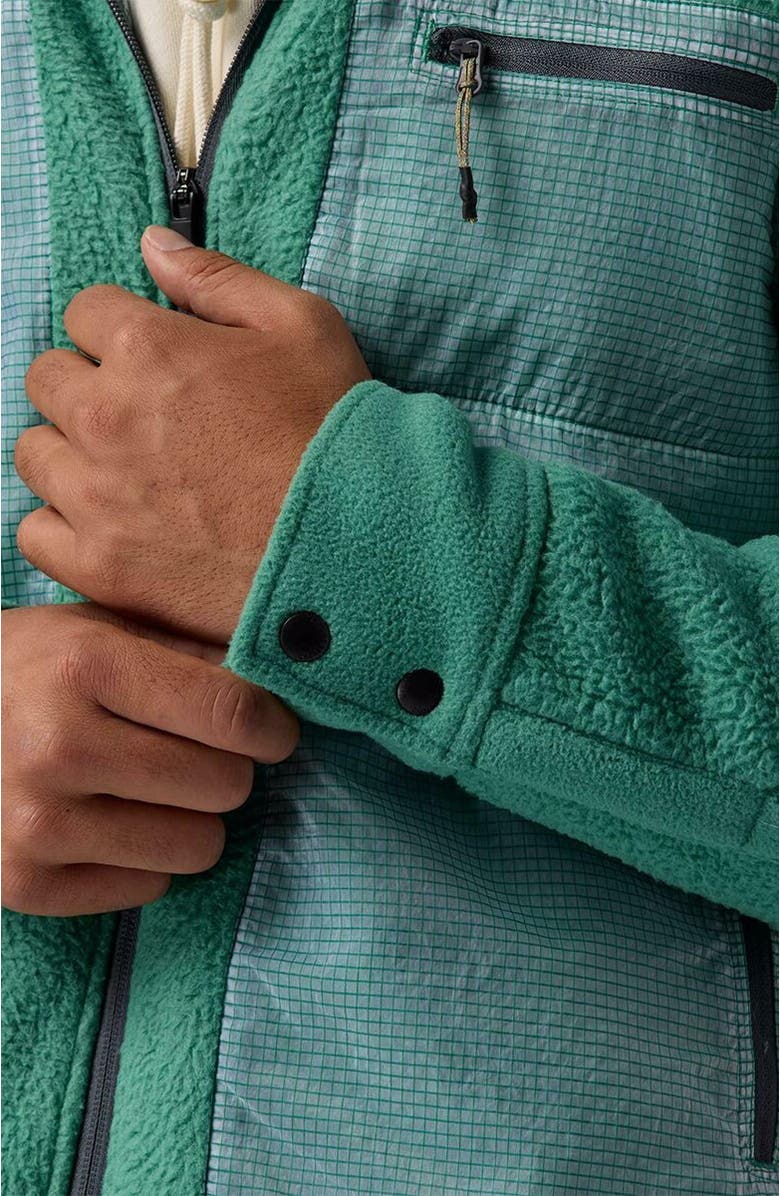 Backcountry Wander Pile-Fleece Shirt Jacket- Men's, Alternate, color, Gearhead Green