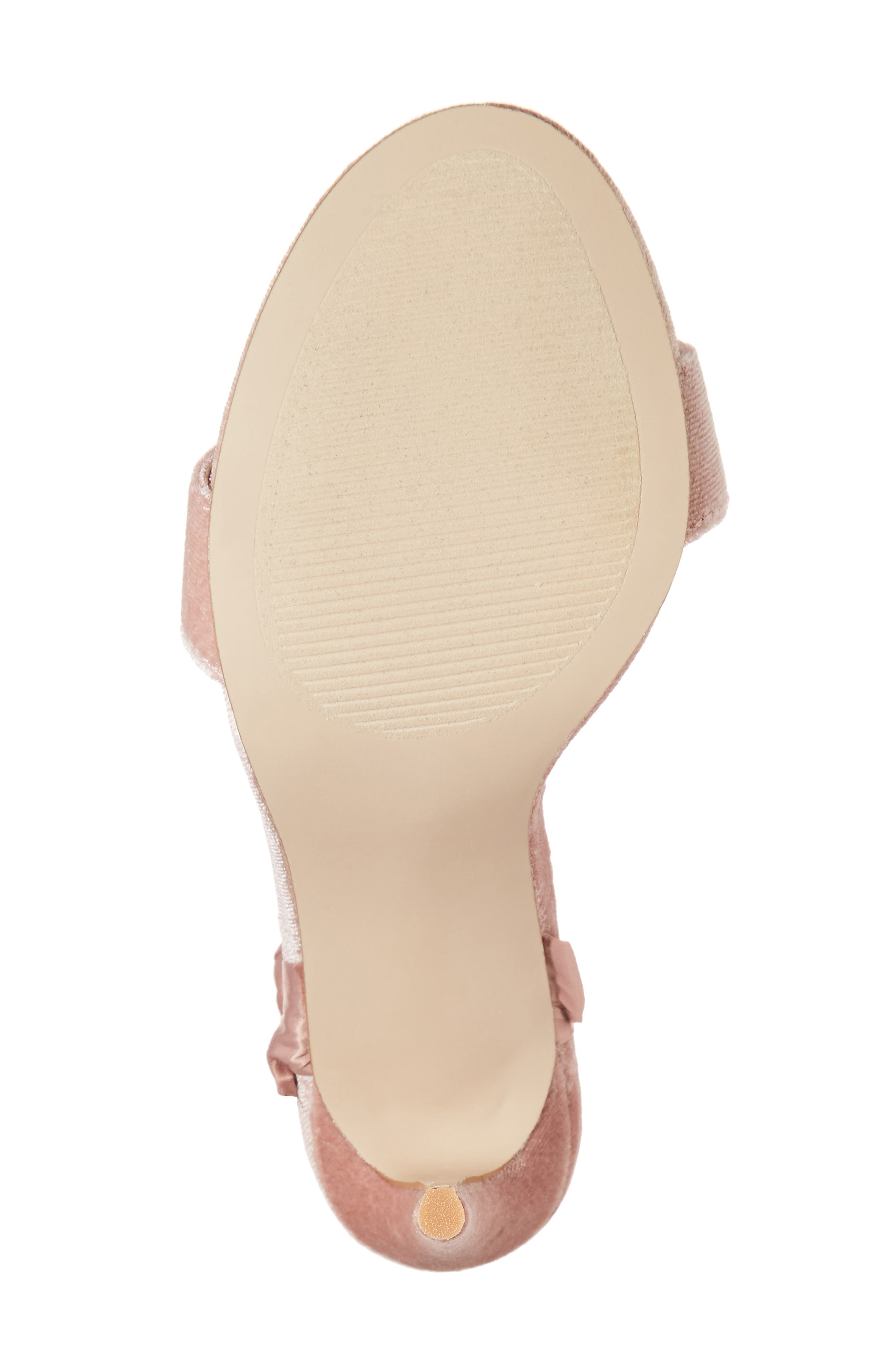 Promise Sandal, Alternate, color, BLUSH FABRIC