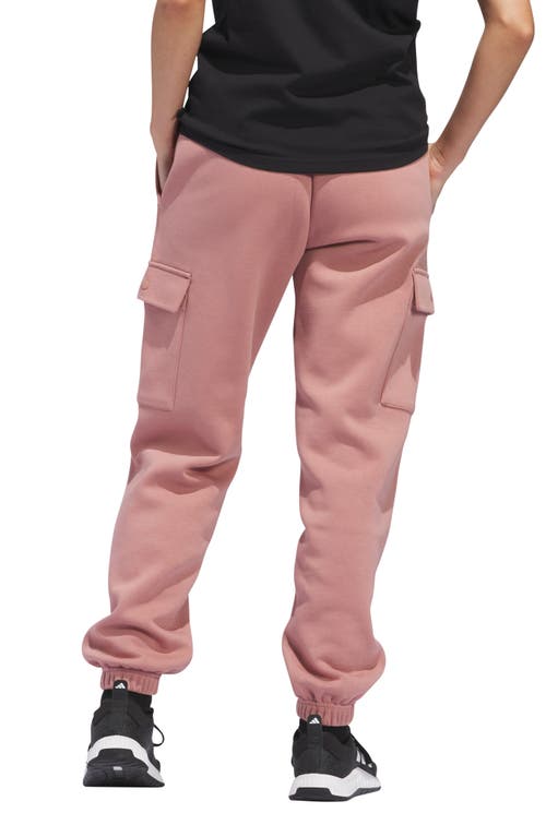 Adidas Originals Adidas All Season Cargo Sweatpants In Warm Clay