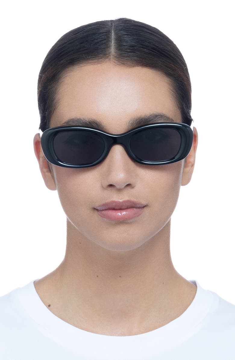 AIRE Calisto 49mm Small Oval Sunglasses, Alternate, color, 