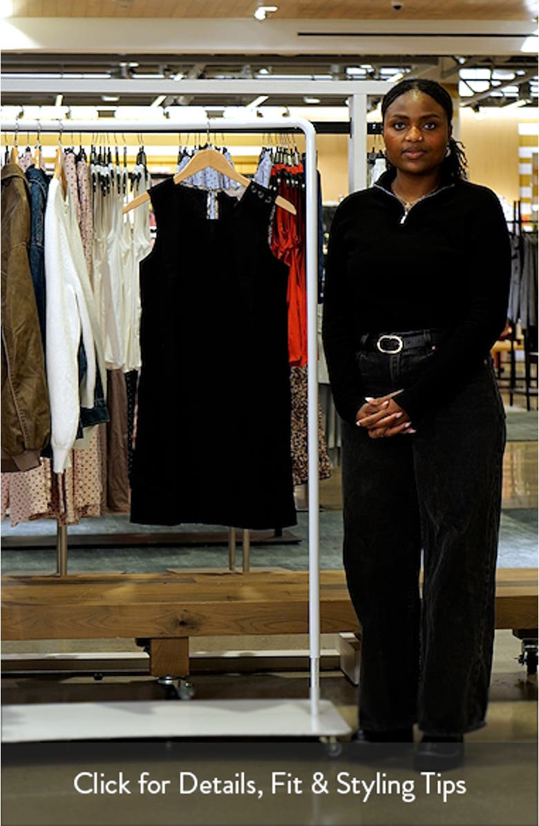 Lucy Sleeveless Cotton & Linen Minidress, sales video thumbnail