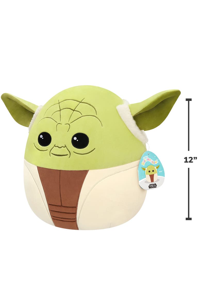 Disney 12 Inch Yoda Plush, Alternate, color, Multicolored