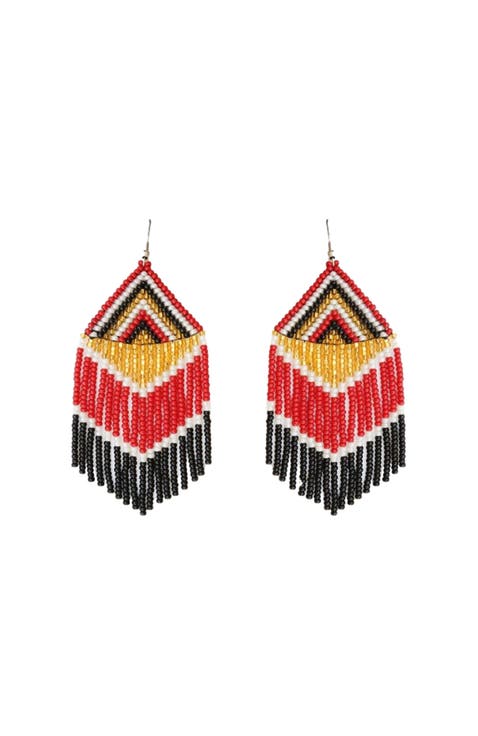 Fire Embera Earrings