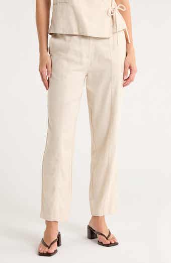 ICHI Cotton & Linen Pants