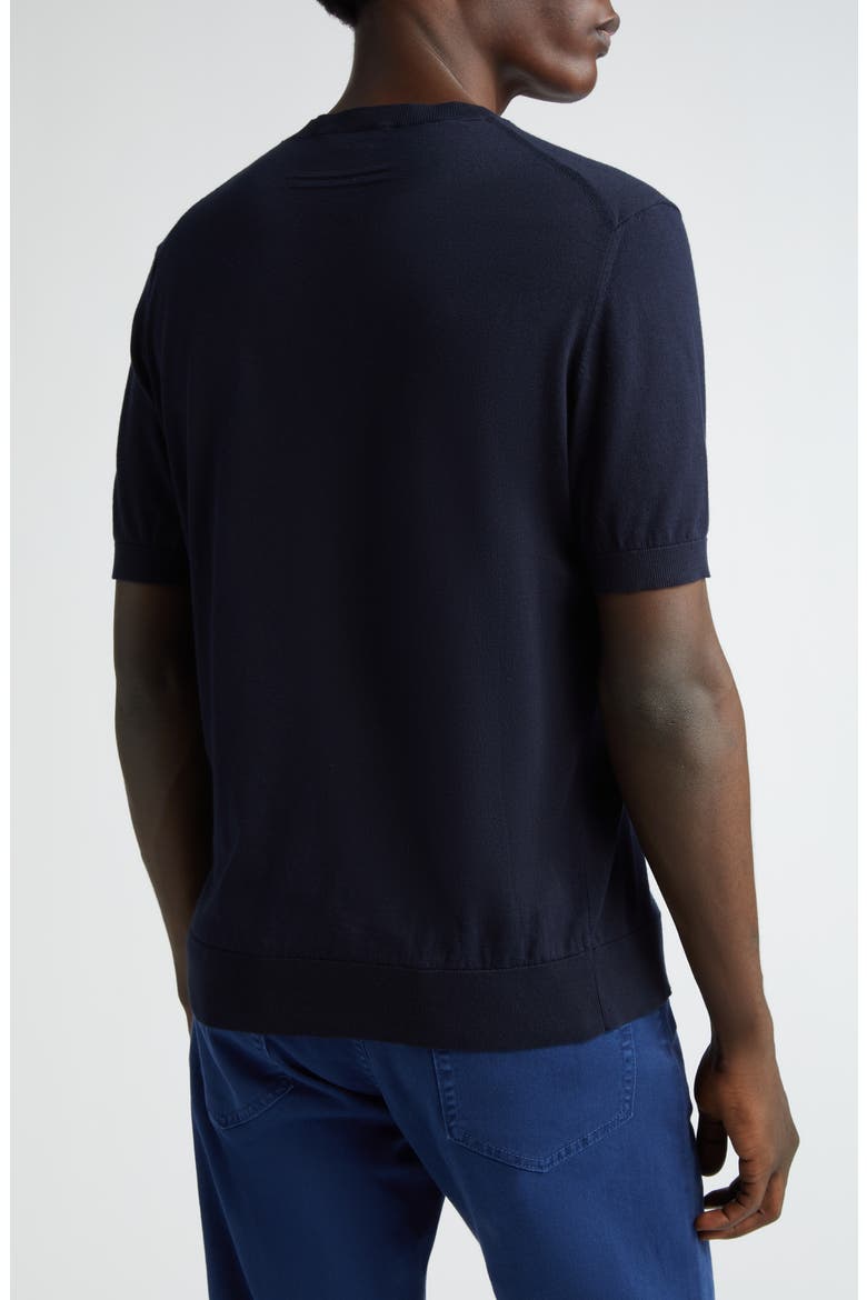Premium Cotton T-Shirt, Alternate, color, NAVY