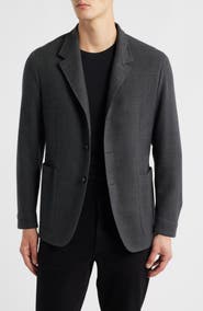 Canali Nuvola Regular Fit Wool Blend Sport Coat