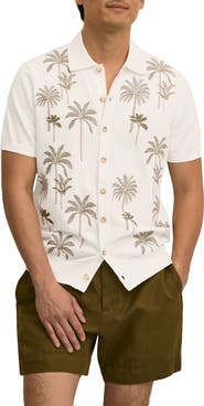 Brooks Brothers Emroidered Full Button Cotton Cardigan