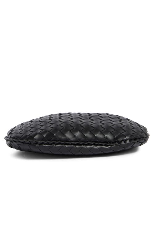 Urban Expressions Handbags Woven Hobo Shoulder Bag In Black