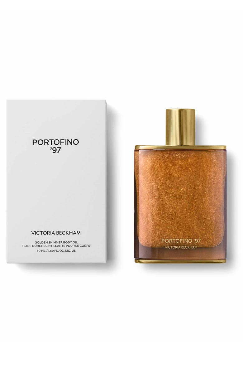Victoria Beckham Golden Shimmer Body Oil, Alternate, color, Portofino '97