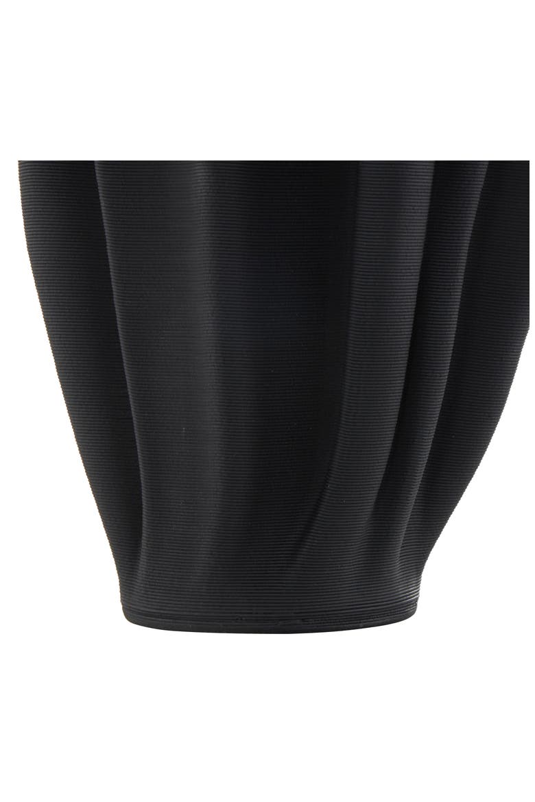 Ceramic Vase, Alternate, color, BLACK