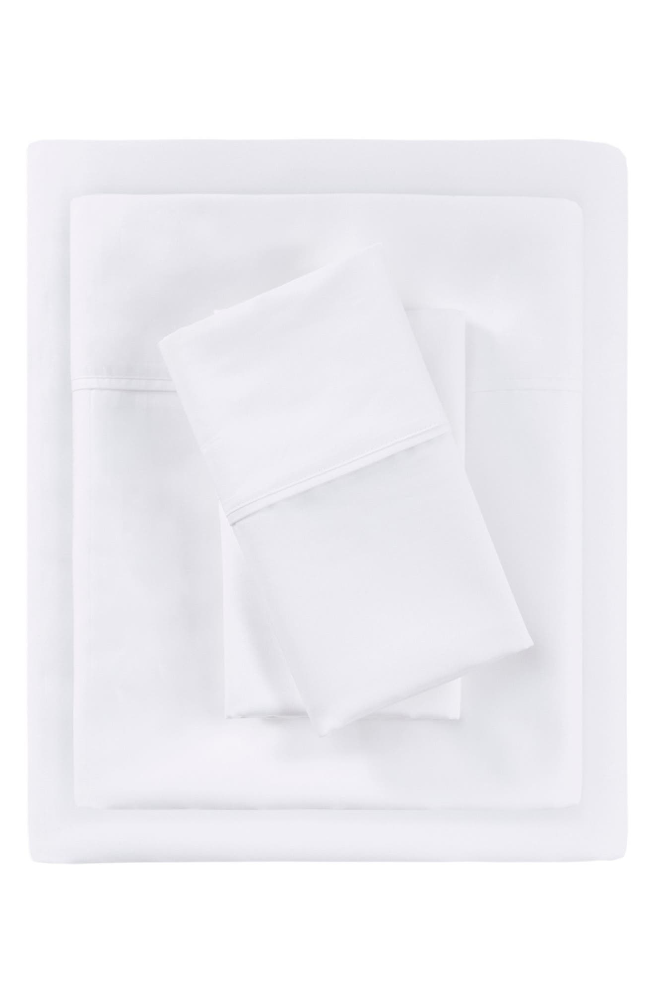 BEAUTYREST 700 Thread Count Tri-Blend Antimicrobial 4-Piece Sheet Set