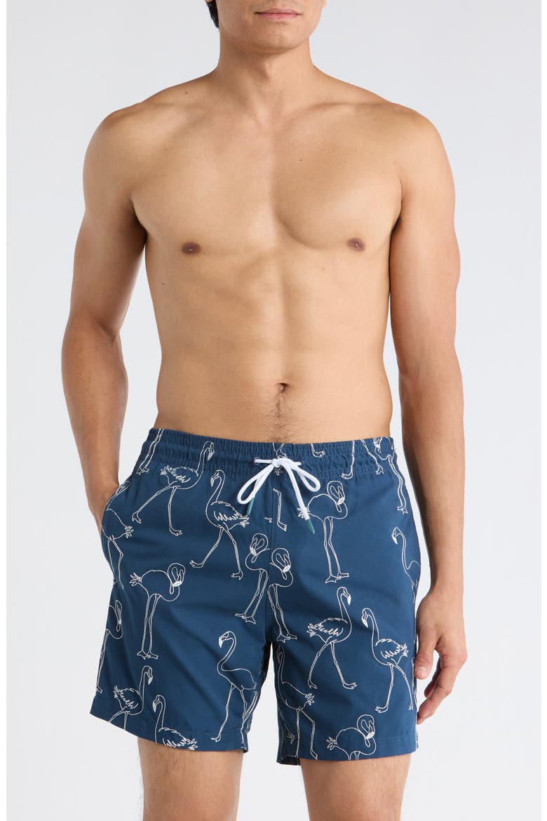 Sano 6.5-Inch Swim Shorts, Main, color, DARK BLUE