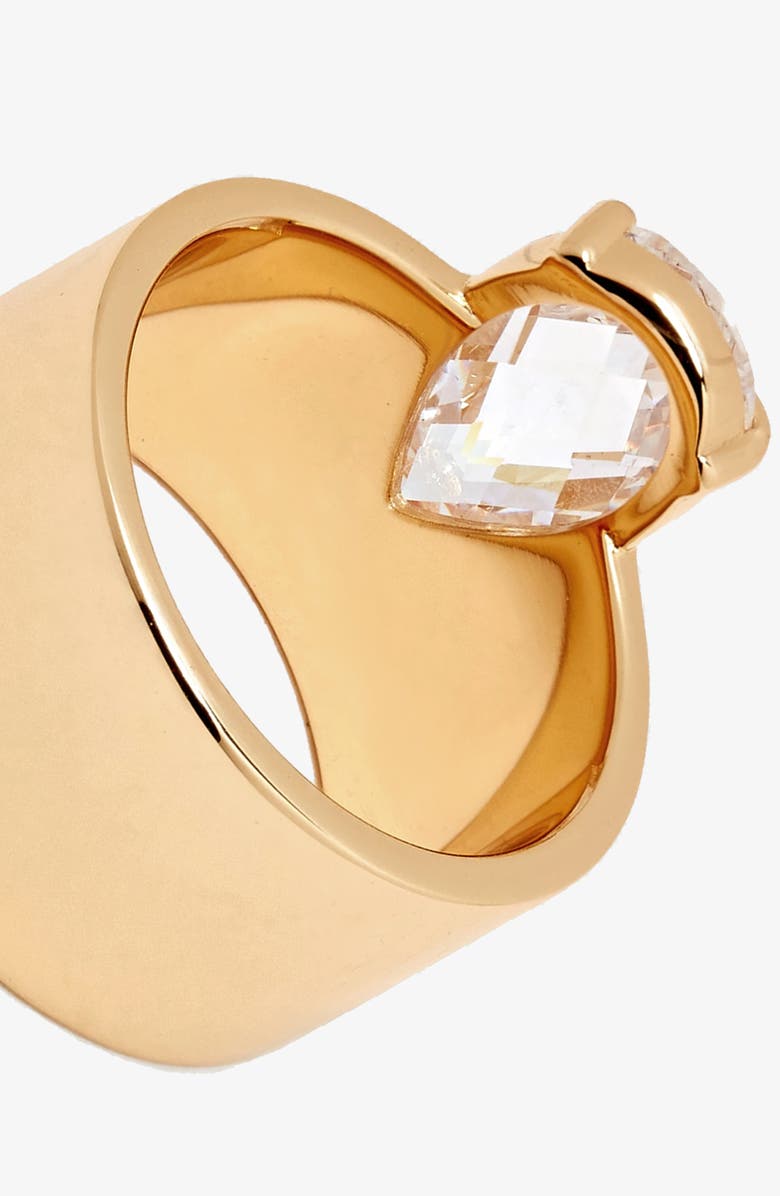 YOJ Diano Ring in Gold, Alternate, color, Gold