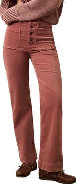 Faherty Stretch Corduroy Patch Pocket Pants