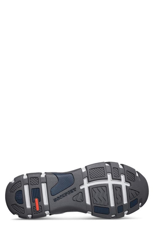 Rockport Rafferty Step Activated Sneaker In Medium Grey
